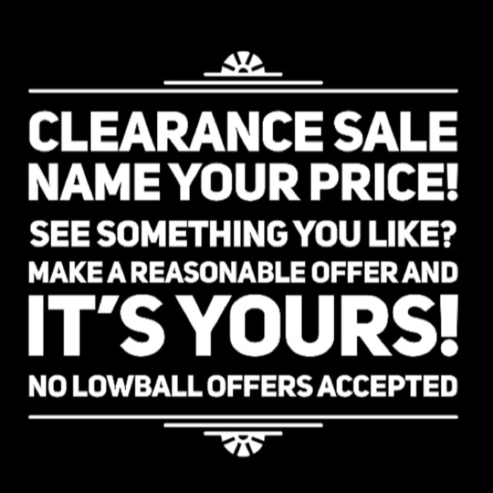 ❄️CLEARANCE!!! NAME YOUR PRICE!!❄️